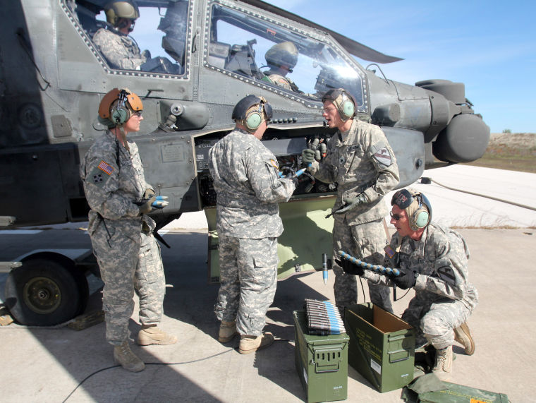 1st Air Cavalry Brigade Apache Gunnery